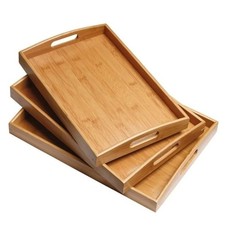 Bamboo Wooden Serving Tray
