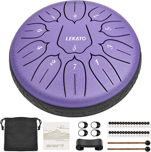 Lekato steel tongue drum - lekato,