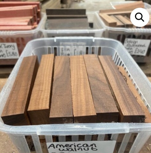 American walnut pen blank - 1,