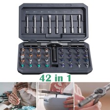 42 in 1 Magnetic Screwdriver Set Multi Bit Ratchet Screwdriver Set with T Handle