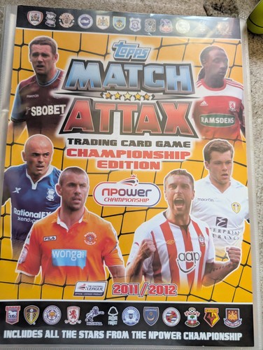 Tops match attax 2011 - tops,