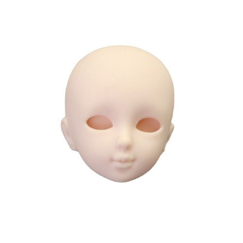 Soft diy doll head for - doll,