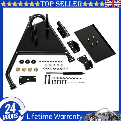 Black rear tailgate swing - black,
