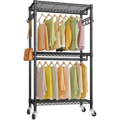 Heavy duty double clothes - double,