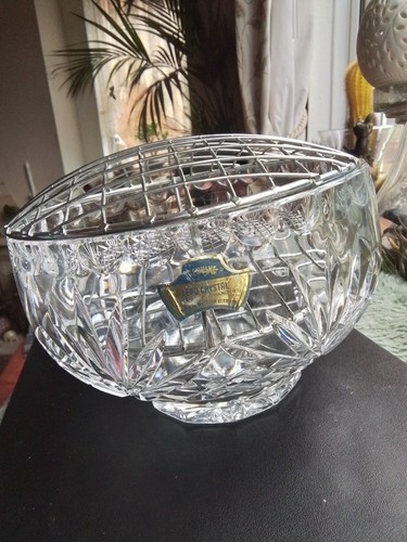 Vintage cut crystal rose - vintage,