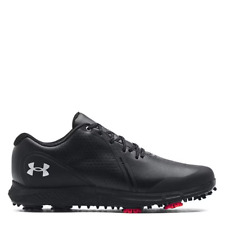 UNDER ARMOUR Mens Black Charged Draw RST Golf Shoes UK 10 BRAND NEW