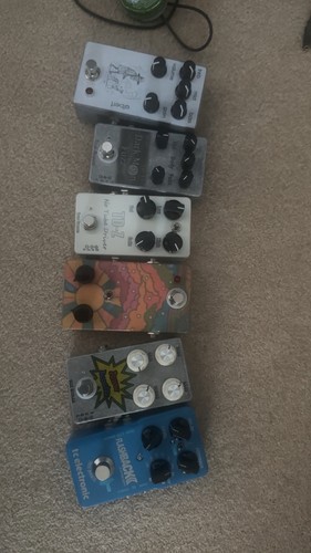 Collection rock pedals - collection, of