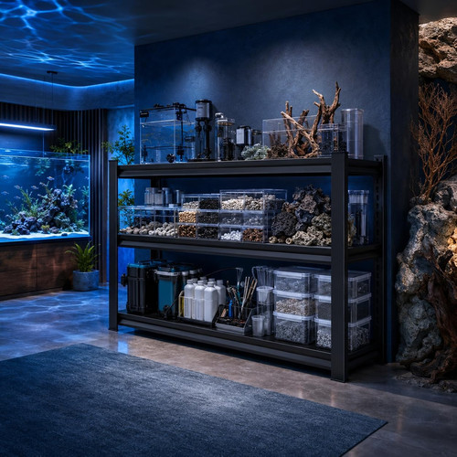 Aquarium stand freestanding - aquarium, stand,
