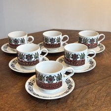 Set of Six Broadhurst Romany