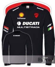 FELPA GIROCOLLO PRINTED DUCATI MULTISTRADA MOTO GP SPORT TEAM ITALIA COL. N