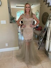 $770 NWOT TAUPE JOVANI