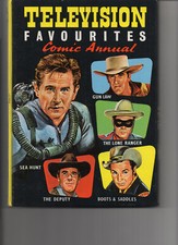 TELEVISION FAVOURITES ANNUAL 1960 WORLD HARD BACK UK ANNUAL