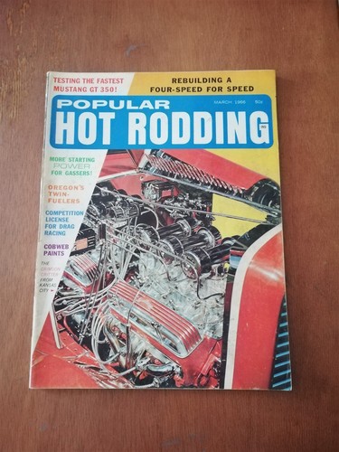 Popular hot rodding magazine - hot,