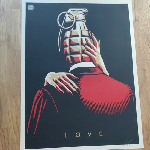 Shepard fairey love - is, the