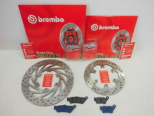 Brembo brake discs front + rear + brake pads BMW F 650 CS GS PD G 650 + GS