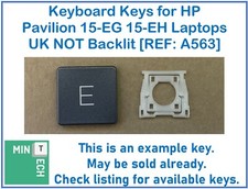 Keyboard Replacement Keys for HP Pavilion 15-EG 15-EH Laptops UK NOT Backlit