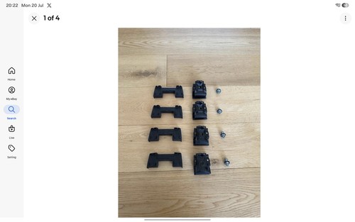 Thule 186096 roof bar fitting - thule,