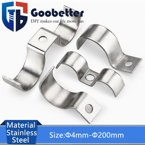 Half saddle clip pipe - u, clamp
