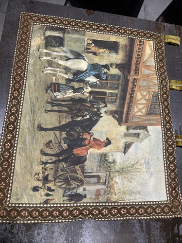 Vintage tapestry made west - made, in
