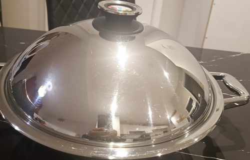Zepter stainless steel - wok, set