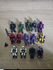 Halo mega bloks figures and