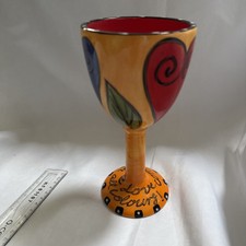 Goblet - Hand Painted  ‘Love