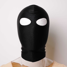 Open Eyes Gimp Face Mask Head