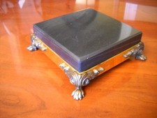 Vintage Brass Marble Latin