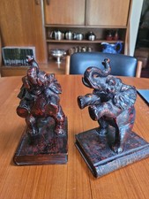 Vintage Elephant Bookends