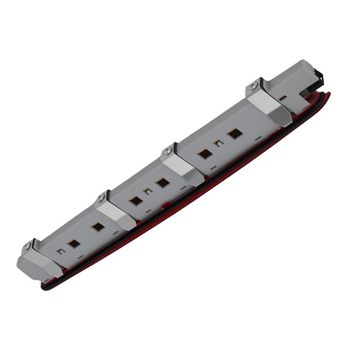 Red led rear - high, level