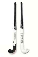 Black and White Oregon Wolf X LE Outdoor Field Hockey Sticks 36.5 100% Carbon