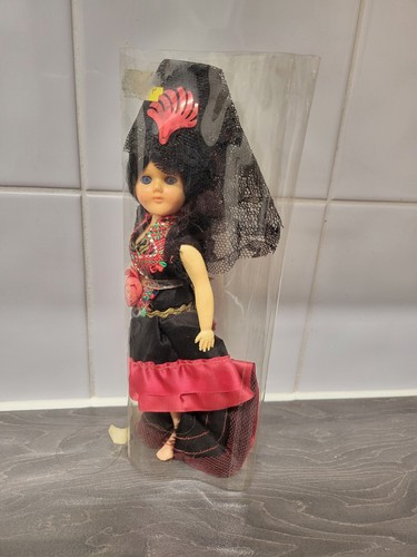 Vintage spanish doll flamenco - spanish,