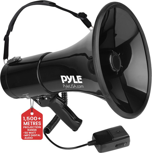 Megaphone speaker with - megaphone, pa