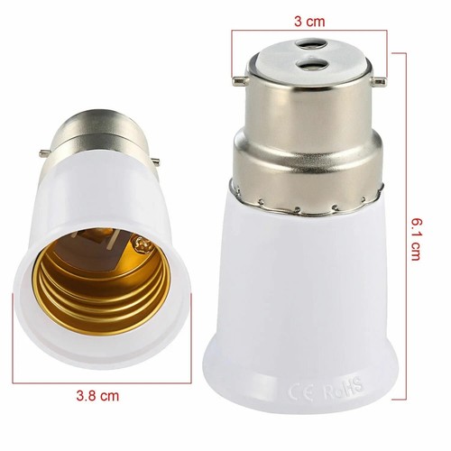 B22 e27 light bulb adapter - e27,