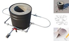 Gas Smelting Furnace Plans DIY