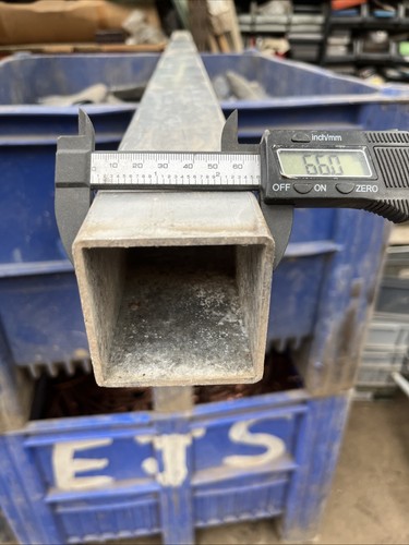 Aluminium box section - aluminium,