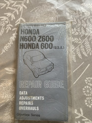 Honda z600 coupe repair guide - honda,