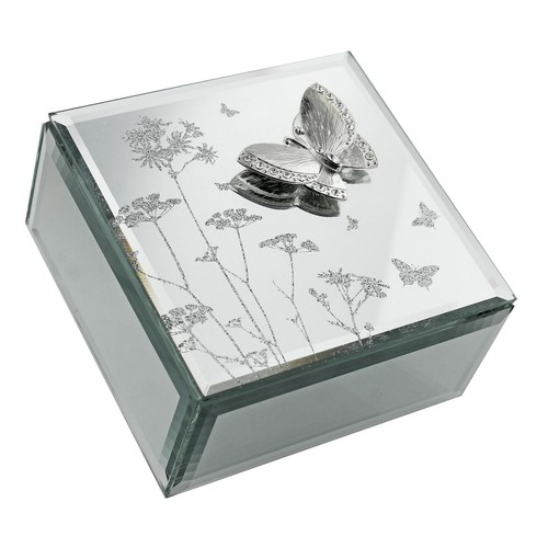 Jewellery box mirror glass - box,