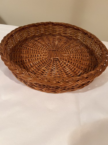 Rare round basket vintage - round, boho
