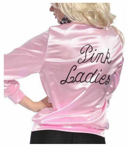 Ladies pink grease - grease, satin