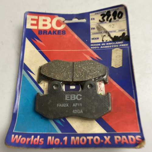 Ebc brake pads - ebc, honda