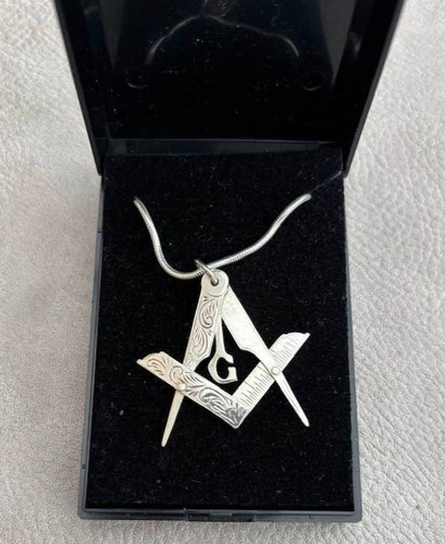 Masonic large 925 sterling - large,