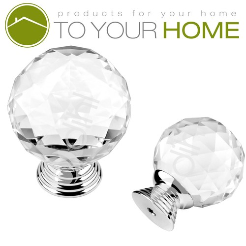 Dihl globe crystal door - door, knobs