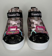 Skechers Twinkle Toes Twi-Lites 2.0 Kitty Toddler Girls 7 Light-Up Shoes Sneaker