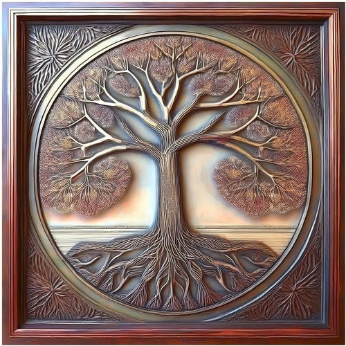 Tile mural tree life - tree, of
