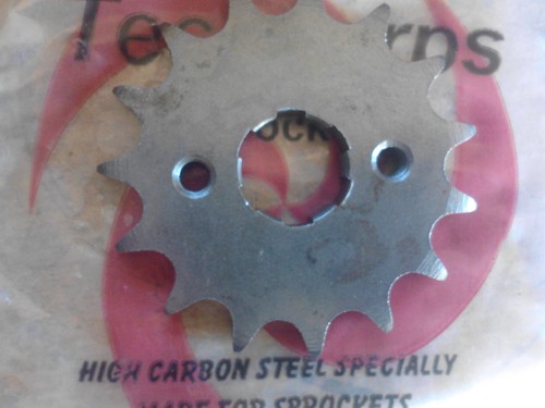 Front sprocket 15t fits honda - sprocket,