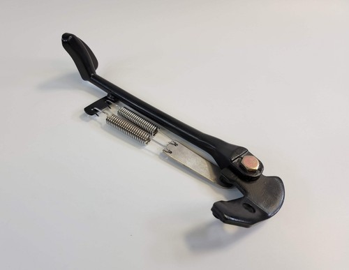 Moto guzzi side - moto, stand