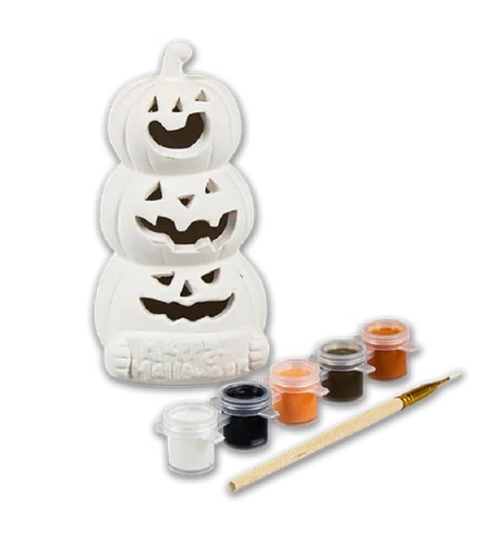 Halloween pumpkin paint your - pumpkin,