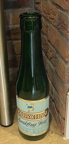 Giant vintage babycham glass - giant,