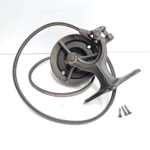 Antique step idler pulley - antique,